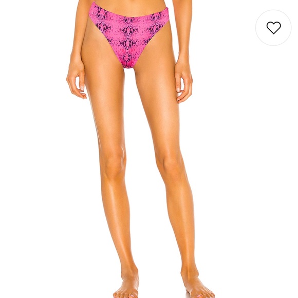 REVOLVE Indah Swimsuit Bikini - Pink Snake Skin - Picture 4 of 6